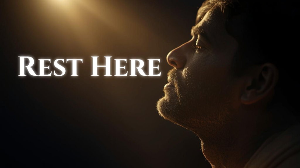 Rest Here — A Healing Worship Song for the Weary In His Presence